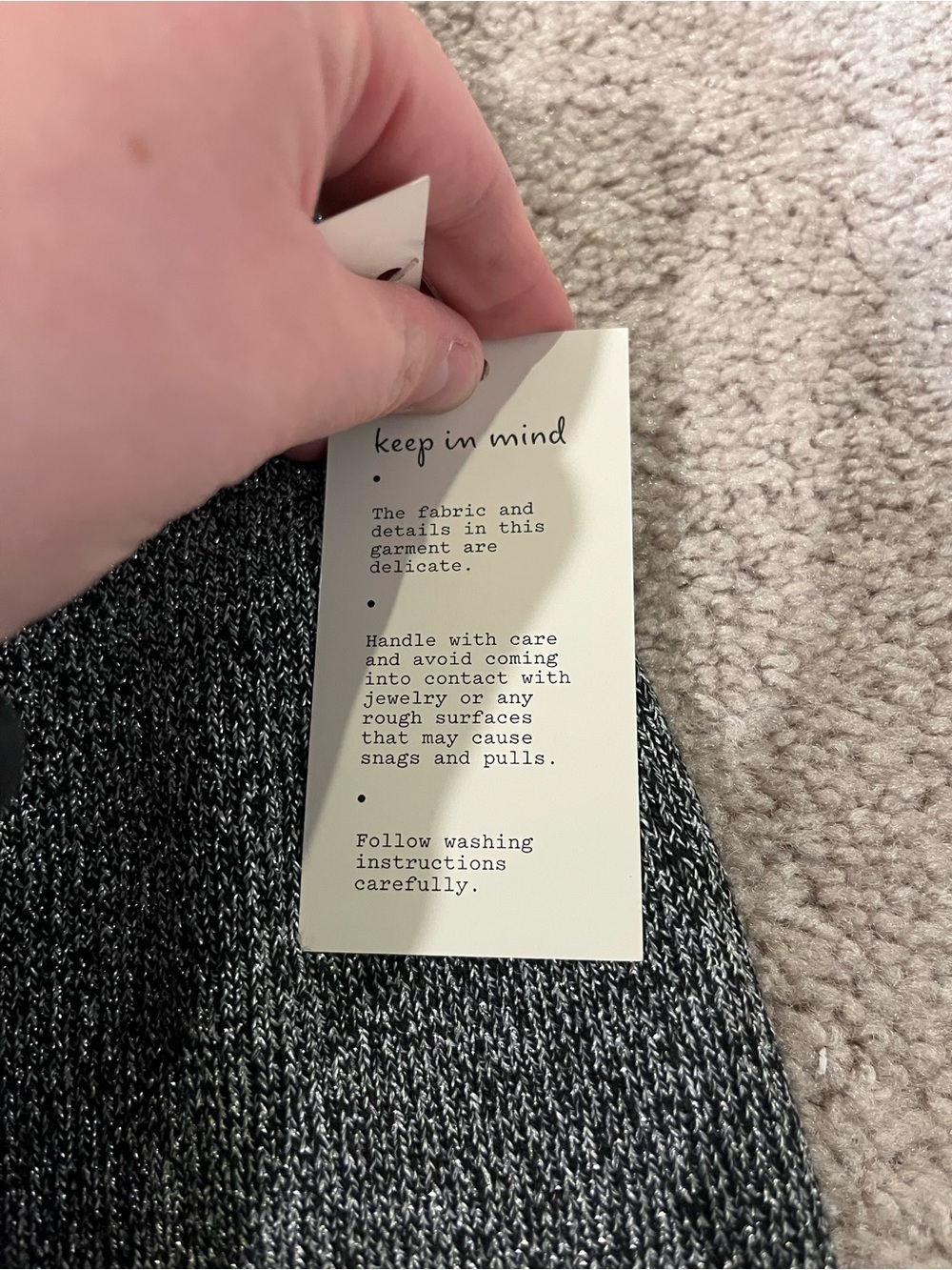 A New Day Lurex Ribbed Stretchy Midi Skirt with Side Notch - Picture 8 of 11